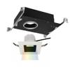 WAC Lighting R3ASDT-NCC24-BKWT Aether Color Changing LED Square Open Reflector Trim with Light Engine Narrow Beam, Black White view 4
