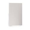 WAC Landscape Lighting, LEDme 120V LED Vertical Scoop Indoor and Outdoor Step and Wall Light Amber 1800K LED in White view 2