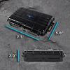 CASEMATIX Rugged Waterproof Imaging Sensor Case Compatible with Walabot DIY, DIY 2 in Wall Imager and Cables, Includes Case Only view 2