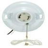 Satco 90-2470 On-Off Pull Chain Ceiling Receptacle, Color view 1
