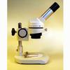 AmScope K104-ZZ Elementary Stereo/Dissecting Microscope, 10x and 25x Eyepiece, 20x-50x Magnification, Reversible Black/White Stage Plate, Heavy-Duty Frame view 2