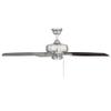 Savoy House 52-830-5RV-187 Downrod Mount, 5 Walnut / Chestnut Blades Ceiling fan, Brushed Pewter view 4