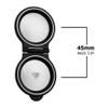 Fotodiox Hood-Rol-B2f35 Pro Lens Hood for Rollei TLR Camera with Bay II Take Lens - Matte Finish view 4