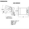 Nora Lighting NHIC-926DWQAT Incandescent AirTight Sloped Double view 2
