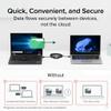 Plugable USB Transfer Cable, Unlimited Use, Transfer Data Between 2 Windows PC's, Compatible with Windows 11, 10, 7, XP, Bravura Easy Computer Sync Software Included view 4