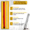 AdirPro 16-Foot Fiberglass Grade Rod 8ths, 4-Section Telescoping Rectangular Leveling Rod Non Glare and Corrosion Resistant Heavy Duty Carrying Case Included view 3
