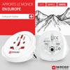 Skross World to Europe Country Travel Adaptor, White view 2