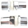 Pack of 2 Workman SM1T Heavy Duty SO-239 CB HAM Radio Tapered Antenna Stud Mount 3/8x24 view 1