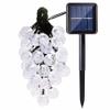 YiCoo Solar String Lights, Solar Powered Bubble Ball Lights 6.5 Meter 30 LED Solar Ball Lanterns Outdoor Garden Lighting Solar Fairy String Lights for House,Yard,Pathway (White) view 4