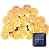 YiCoo Solar String Lights, Solar Powered Bubble Ball Lights 6.5 Meter 30 LED Solar Ball Lanterns Outdoor Garden Lighting Solar Fairy String Lights for House,Yard,Pathway (Warm White) view 1