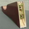 Kirsch Wood Trends Classics 3 1/2" Return Center Bracket for 1 3/8" pole, Mahogany (MPN# 5611EG083) view 4