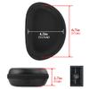 Geekria Shield Case Compatible with Logitech H600, H800, H900 Headphone, Replacement Protective Hard Shell Travel Carrying Bag with Cable Storage (Black) view 4