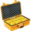 Pelican 1485Air Case with Padded Dividers - Yellow view 1