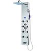Blue Ocean 52" Aluminum SPA392M Shower Panel Tower System with Rainfall Shower Head and 8 Adjustable Massage Jets view 2