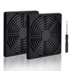 ELUTENG 120mm Fan Filter 2 Pack IP40 Dustproof Blower Guard ABS Computer Ventilator Grill 12cm Fan Mesh Cover Tool-Free Fan Strainer Compatible for 120x120 Case Fan USB Cooling Fan view 1
