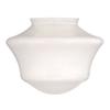 Design Classics Lighting Opal White Glass Shade - 3-Inch Fitter Opening view 1