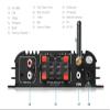 Nobsound Lepy Hi-Fi Stereo Multimedia 4-Channel 180w (45W x 4) Bluetooth Power Amplifier Audio Amp Booster USB SD DVD CD FM MP3 for Car Vehicle Home Booster Remote Control & LED Display Screen view 2