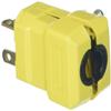 Hubbell Wiring Device-Kellems HBL5965VY Plug, 5-15P, 15A, 125V,YELLOW view 2