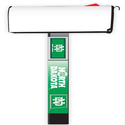 North Dakota 2-Pack Mailbox Post Cover Officially Licensed Collegiate Product