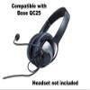 NFlightMic Universal Microphone for Aviation Headset - Works with Bose QC25 and QC35 Noise Cancelling Headphones view 4