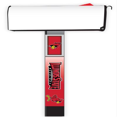 Illinois State Redbirds 2-Pack Mailbox Post Cover Officially Licensed Collegiate Product