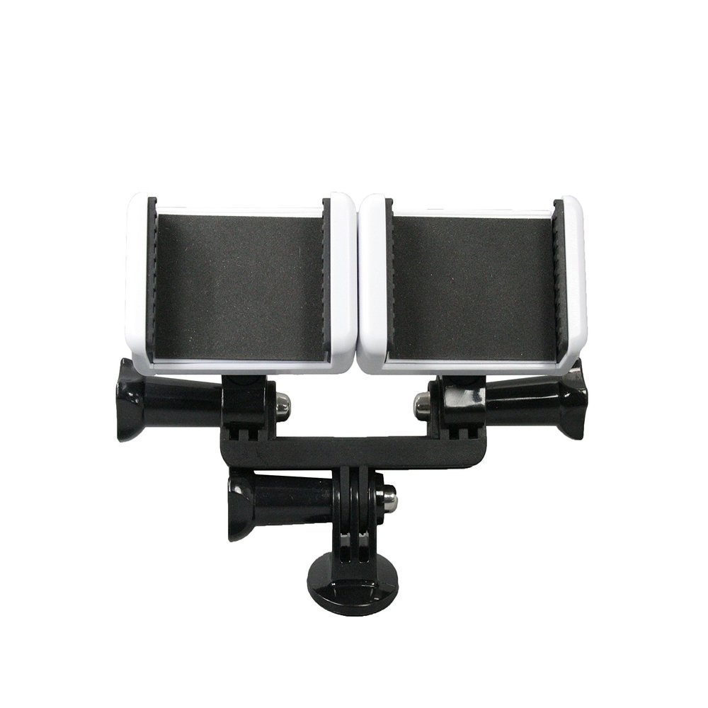 Octo Mount Dual Tripod Mount Adapter for Smartphones and Action Cameras