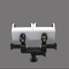 Octo Mount Dual Tripod Mount Adapter for Smartphones and Action Cameras view 3