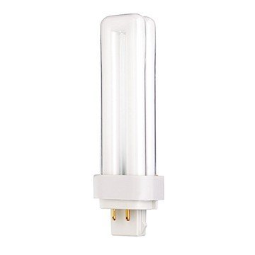 (Pack of 10) Satco S8332, 4100K 13-Watt G24q-1 Base T4 Quad 4-Pin Tube for Electronic and Dimming Ballasts, Compact Fluorescent Bulb10