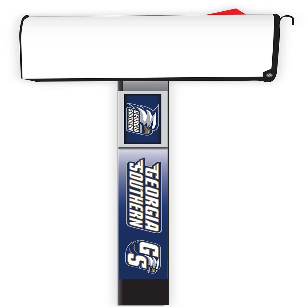 Georgia Southern Eagles 2-Pack Mailbox Post Cover Officially Licensed Collegiate Product