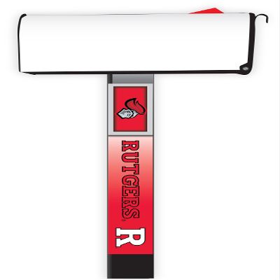 Rutgers Scarlet Knights 2-Pack Mailbox Post Cover Officially Licensed Collegiate Product