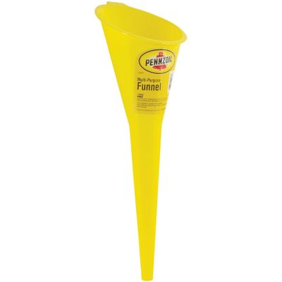 PENNZOIL 31177 Funnel Yellow 15.3" H Polypropylene Yellow