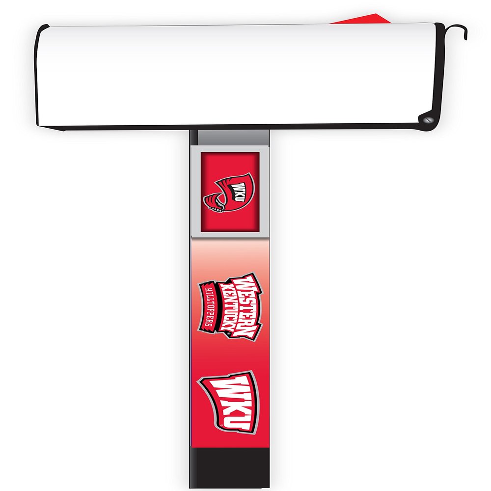 Western Kentucky Hilltoppers Mailbox Post Cover Officially Licensed Collegiate Product