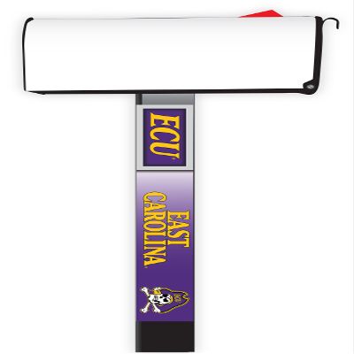 East Carolina Pirates 2-Pack Mailbox Post Cover Officially Licensed Collegiate Product