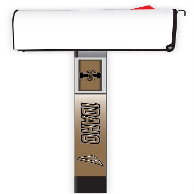 Idaho Vandals 2-Pack Mailbox Post Cover Officially Licensed Collegiate Product