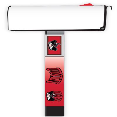 UNLV Rebels 2-Pack Mailbox Post Cover Officially Licensed Collegiate Product