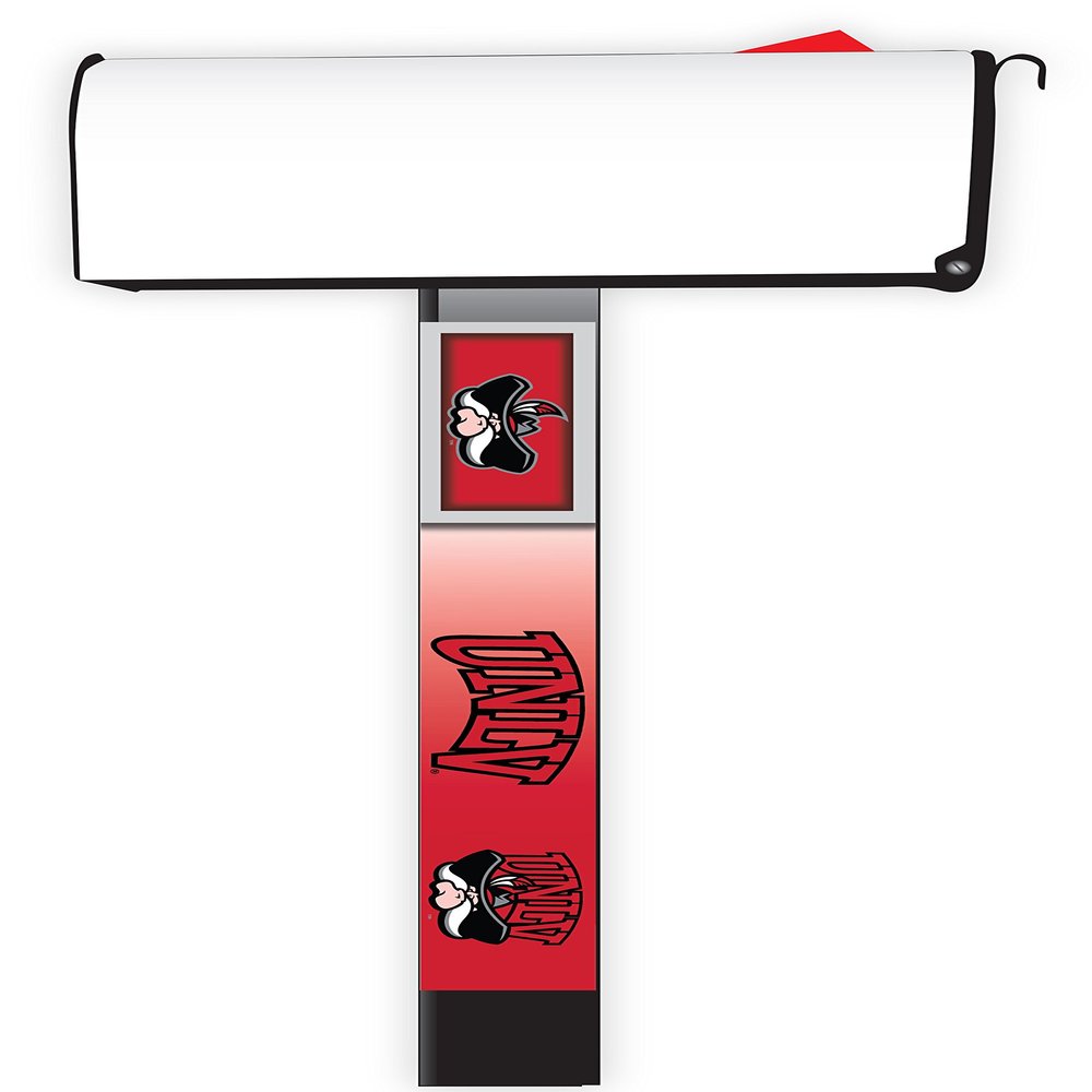 UNLV Rebels 2-Pack Mailbox Post Cover Officially Licensed Collegiate Product