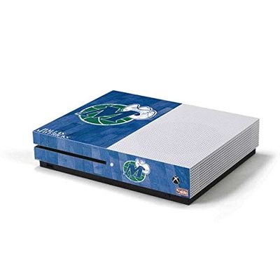 Skinit Decal Gaming Skin for Xbox One S Console - Officially Licensed NBA Dallas Mavericks Hardwood Classics Design