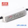 Meanwell LPF-25D-20 Power Supply - 25W 1.25A - Dimmable view 2