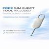 PHONSUN Replacement Single Sim Card & Micro SD Holder Slot Tray for Samsung Galaxy S8 G950 / S8 Plus S8+ G955 All U.S Carrier Version view 4