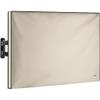 Garnetics Outdoor TV Cover 75 Inch  Waterproof, Weatherproof TV Enclosures with Smart Shield Screen Protectors, Ideal for Outdoor Use, Moving, and Storage - Beige view 1