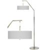 Diamonds Giclee Shade Arc 71 1/2" Tall Floor Lamp view 1
