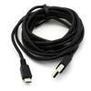 Black 9ft Long USB Cable Rapid Charger Sync Power Wire Data Cord for Tracfone ZTE ZMax 2 - Alcatel A30 Plus - Alcatel Jitterbug Smart - Alcatel OneTouch Idol Mini view 1