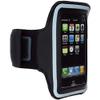 Armband Sports Gym Workout Cover Case Running Arm Strap Band Neoprene Black for T-Mobile ZTE Aspect - Tracfone Alcatel A382G - Tracfone Alcatel Pop Star - Tracfone Huawei Ascend Y view 4