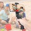 Ergonomic Smartphone Vlogging Hand Grip Stabilizer Holder Mount Video Kit view 4