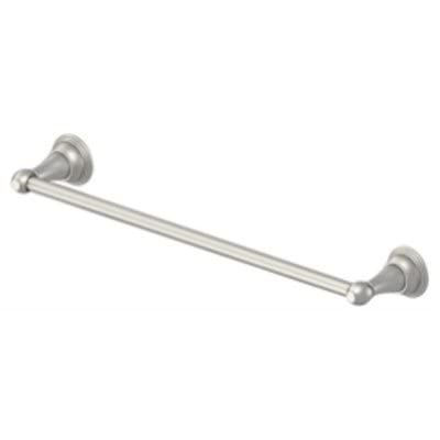 HOMEWERKS WORLDWIDE 624187HP HomePointe Brushed Nickel Vintage Towel Bar, 18"