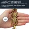 RCH Hardware CH-35-AD Ornate Decorative Solid Brass Chain for Hanging, Lighting - Motif Unwelded Links (1 Foot) (Acid Dipped) view 3