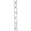 RCH Hardware CH-S56-11S-WHT-164 09 Gauge Decorative Solid Steel Standard Link Fixture Chain | 1 Reel/ 164' view 2