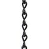 RCH Hardware CH-S50-06-BLK-65 5 Gauge Decorative Solid Steel Single Jack Fixture Chain | 1 Reel/ 65' view 2