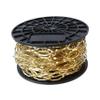 RCH Hardware CH-S57-33-PB-65 9 Gauge Decorative Solid Steel Cathedral Chain | 1 Reel/ 65' view 1
