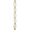 RCH Hardware CH-S57-33-PB-65 9 Gauge Decorative Solid Steel Cathedral Chain | 1 Reel/ 65' view 2